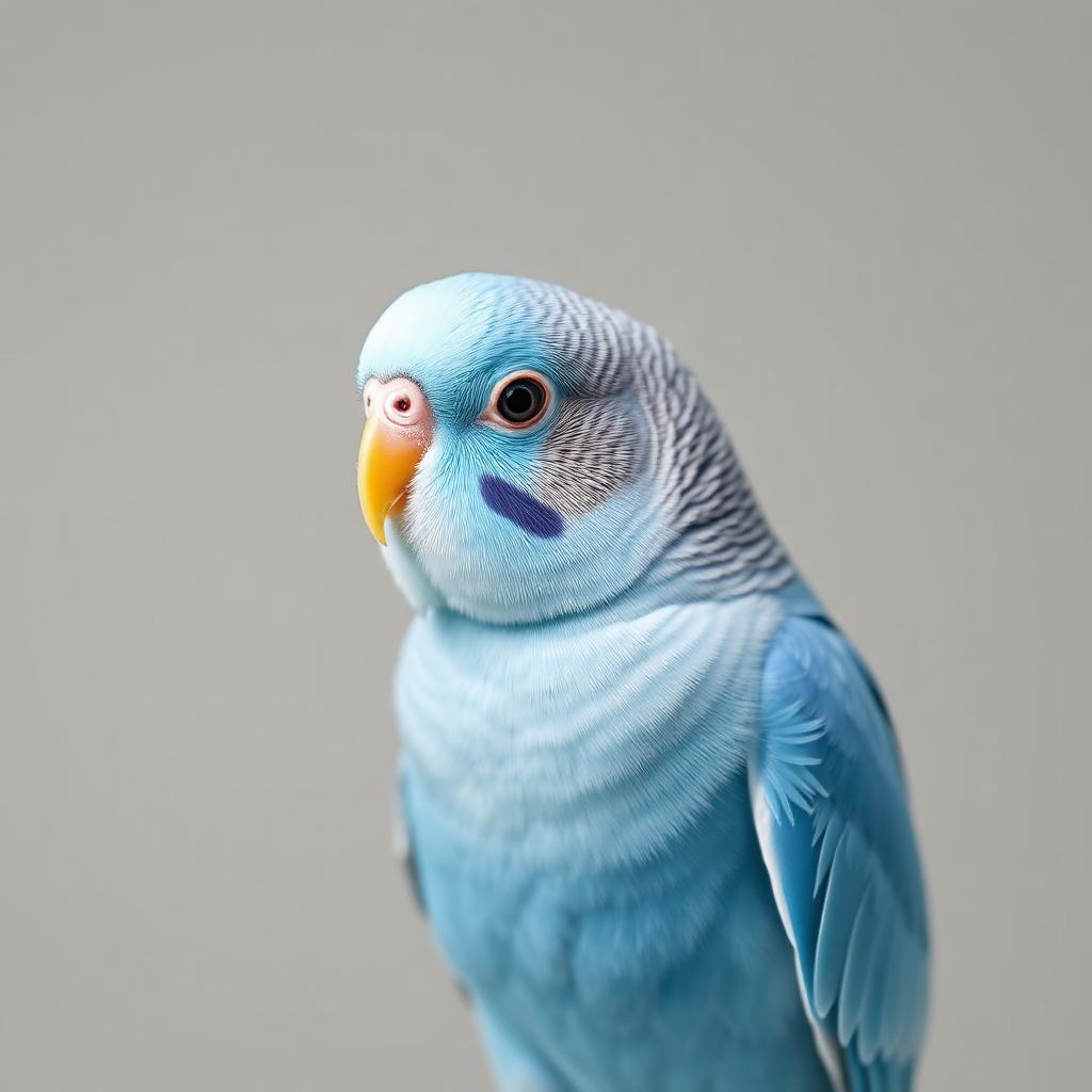 English Budgerigar — “Sky” — hand-raised parrot for sale